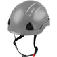 3976 | Raptor Type 2 Class C Vented Safety Helmet w/ Chin Strap - Grey