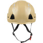 3976 | Raptor Type 2 Class C Vented Safety Helmet w/ Chin Strap - Light Buff