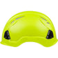 3976 | Raptor Type 2 Class C Vented Safety Helmet w/ Chin Strap - Lime