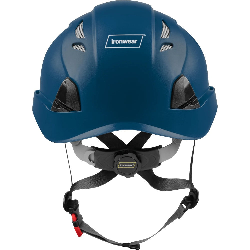 3976 | Raptor Type 2 Class C Vented Safety Helmet w/ Chin Strap - Navy