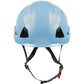 3976 | Raptor Type 2 Class C Vented Safety Helmet w/ Chin Strap - Robin's Egg Blue