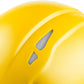 3976 | Raptor Type 2 Class C Vented Safety Helmet w/ Chin Strap - Yellow