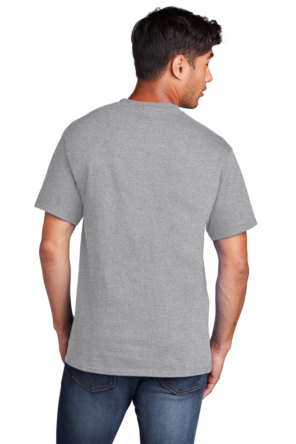 Port & Company® Core Cotton Tee - Athletic Heather