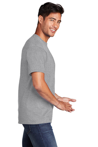 Port & Company® Core Cotton Tee - Athletic Heather