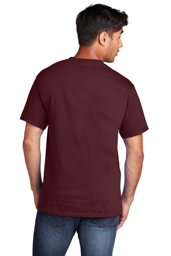Port & Company® Core Cotton Tee - Athletic Maroon