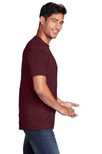 Port & Company® Core Cotton Tee - Athletic Maroon