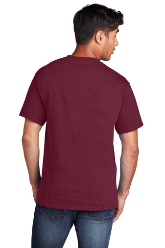 Port & Company® Core Cotton Tee - Cardinal