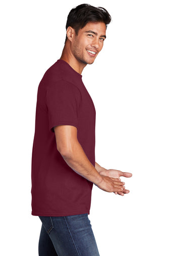 Port & Company® Core Cotton Tee - Cardinal