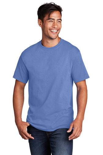 Port & Company® Core Cotton Tee - Carolina Blue