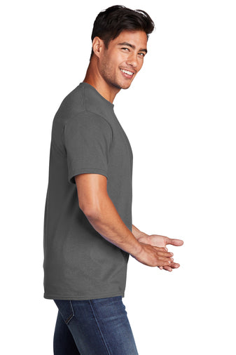 Port & Company® Core Cotton Tee - Charcoal