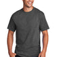 Port & Company® Core Cotton Tee - Dark Heather Grey