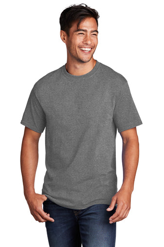 Port & Company® Core Cotton Tee - Graphite Heather