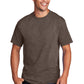 Port & Company® Core Cotton Tee - Heather Dark Chocolate Brown