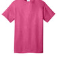 Port & Company® Core Cotton Tee - Heather Sangria