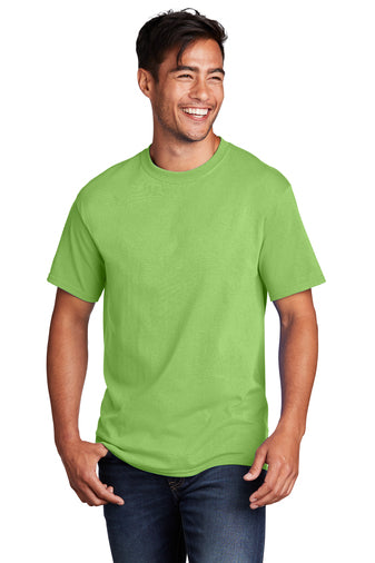 Port & Company® Core Cotton Tee - Lime