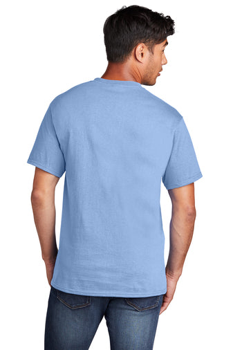Port & Company® Core Cotton Tee - Light Blue