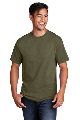 Port & Company® Core Cotton Tee - Olive Drab Green