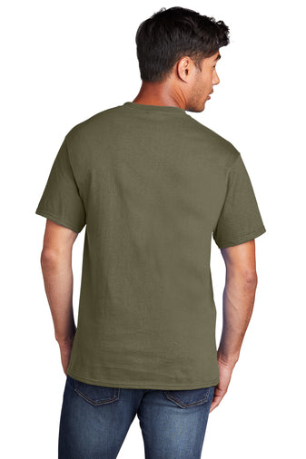 Port & Company® Core Cotton Tee - Olive Drab Green