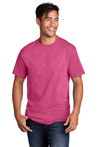 Port & Company® Core Cotton Tee - Sangria