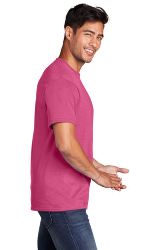 Port & Company® Core Cotton Tee - Sangria