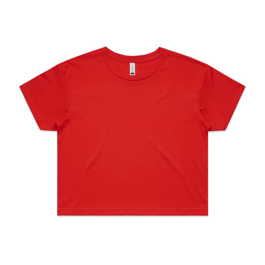 Ultimate Women Crop Tee - Red