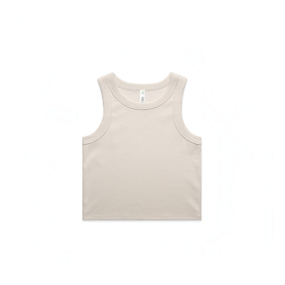 Ultimate Women Crop Tank - Bone