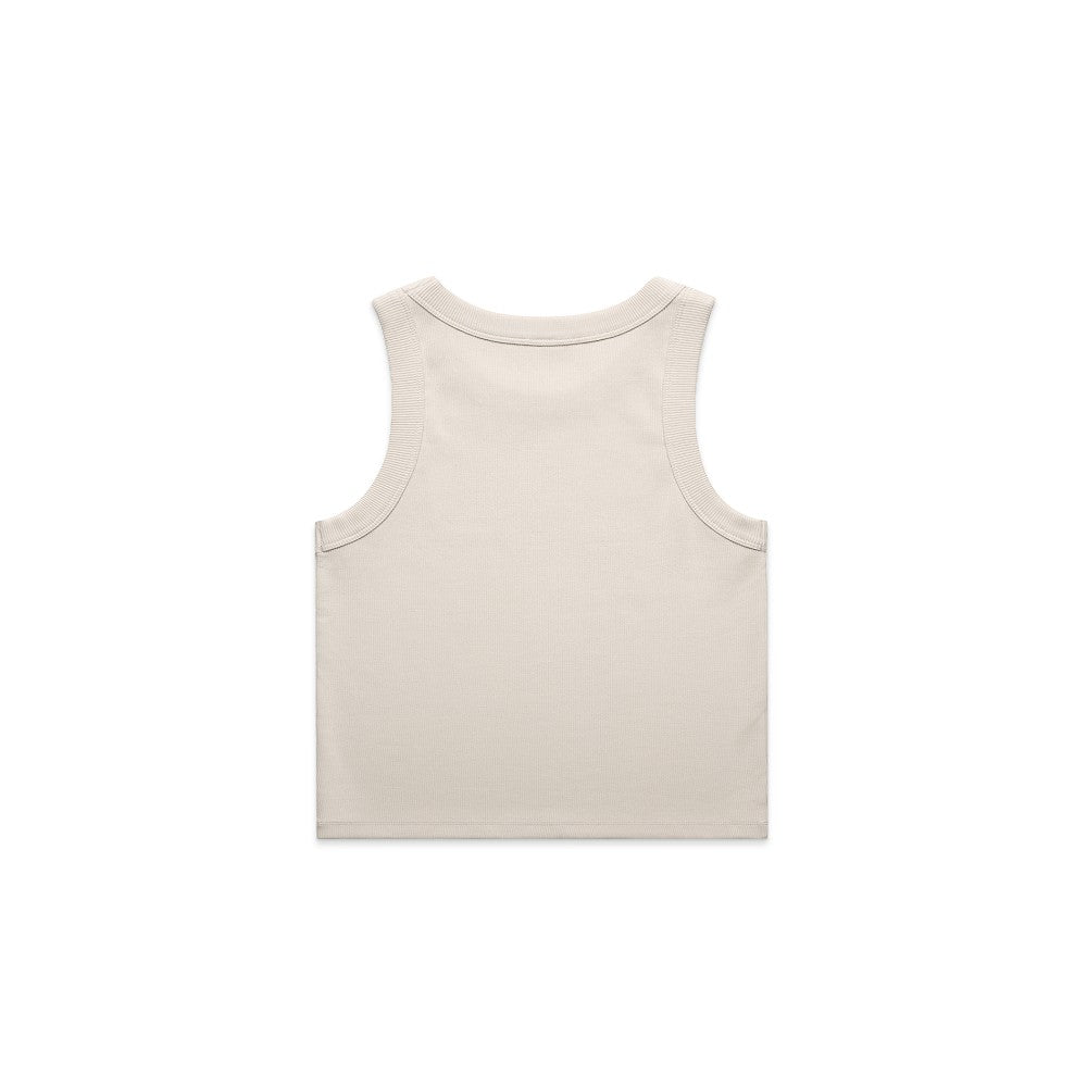 Ultimate Women Crop Tank - Bone