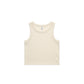Ultimate Women Crop Tank -Ecru