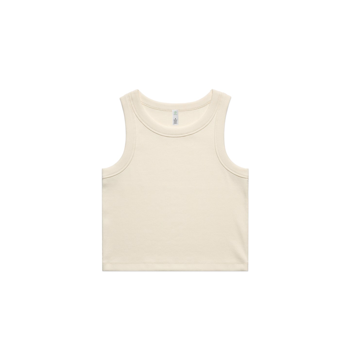 Ultimate Women Crop Tank -Ecru