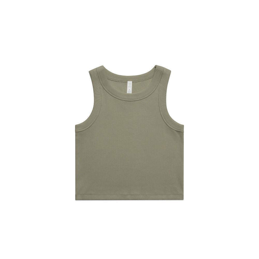Ultimate Women Crop Tank - Eucalyptus