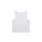 Ultimate Women Crop Tank -White