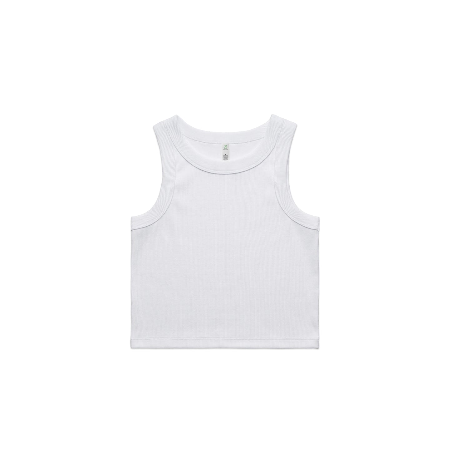 Ultimate Women Crop Tank -White