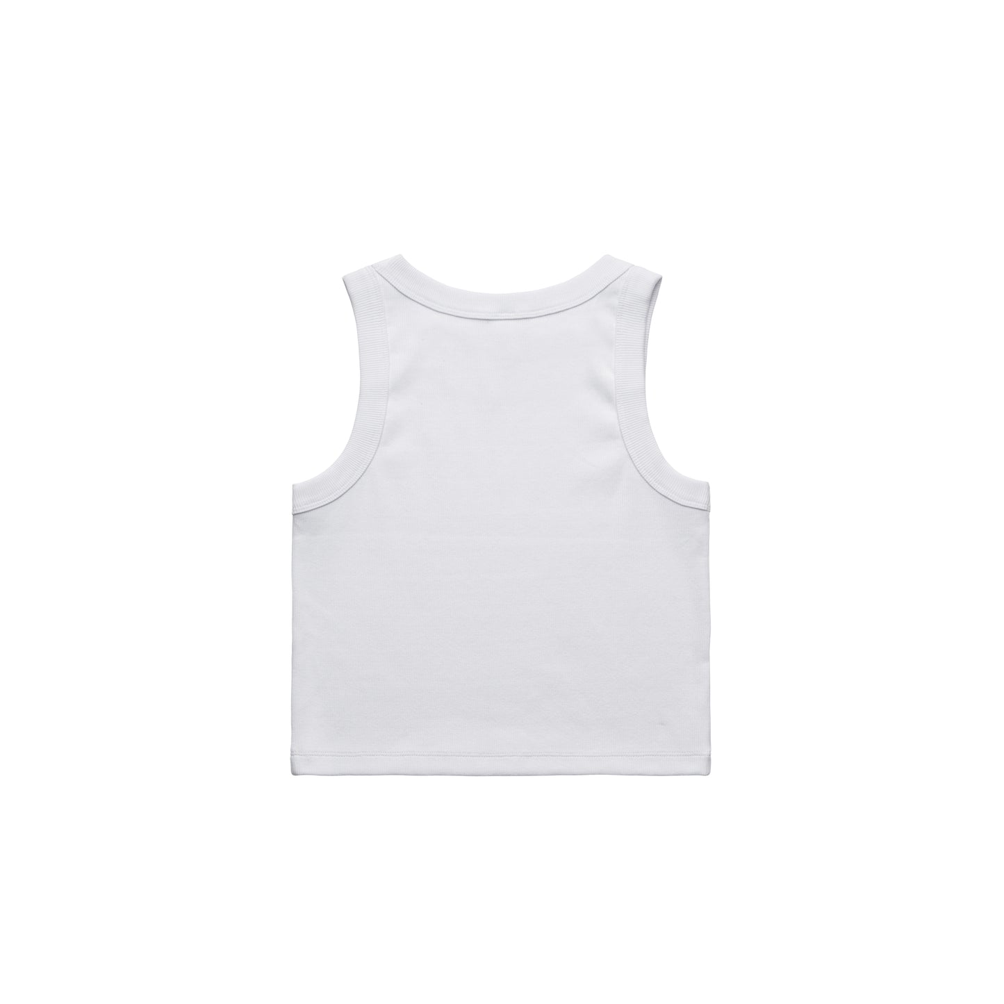 Ultimate Women Crop Tank -White