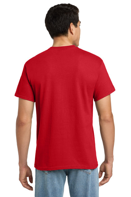 Ultra Cotton® 100% US Cotton T-Shirt with Pocket - Red