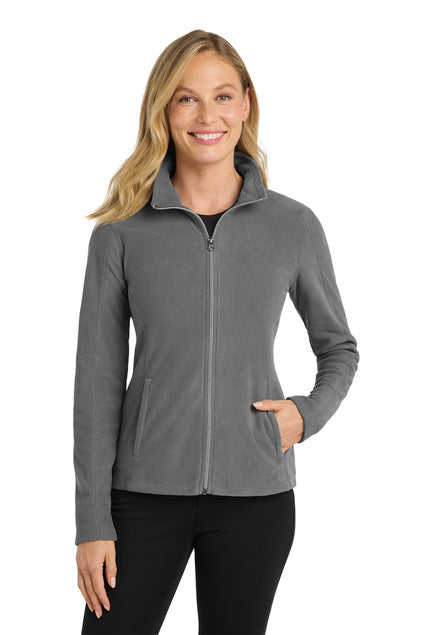 Port Authority® Women's Microfleece Jacket - Pearl Grey