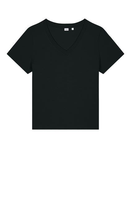 Stanley/Stella Women’s Stella Isla V-Neck Tee - Black