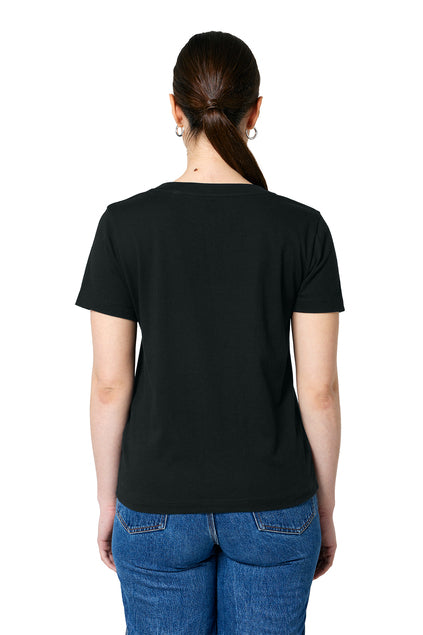 Stanley/Stella Women’s Stella Isla V-Neck Tee - Black