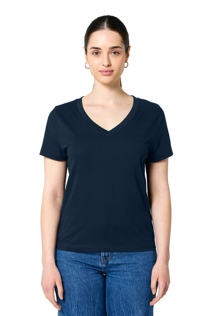 Stanley/Stella Women’s Stella Isla V-Neck Tee - French Navy