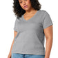 Stanley/Stella Women’s Stella Isla V-Neck Tee - Heather Grey