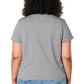 Stanley/Stella Women’s Stella Isla V-Neck Tee - Heather Grey