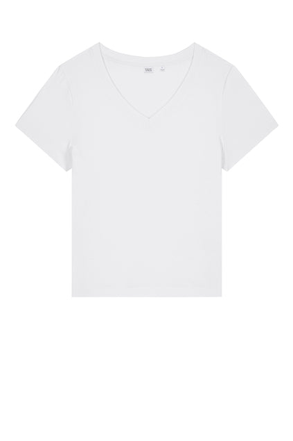 Stanley/Stella Women’s Stella Isla V-Neck Tee - White