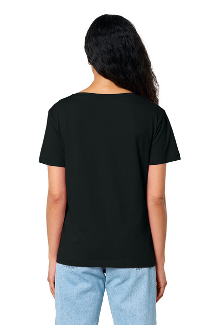 Stanley/Stella Women’s Stella Serena Scoop Neck Tee - Black