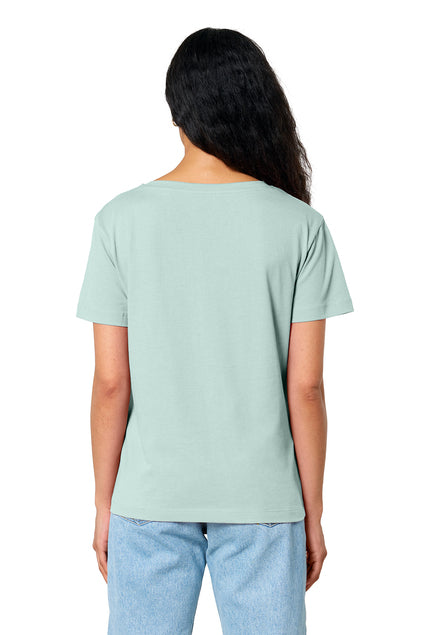 Stanley/Stella Women’s Stella Serena Scoop Neck Tee - Caribbean Blue