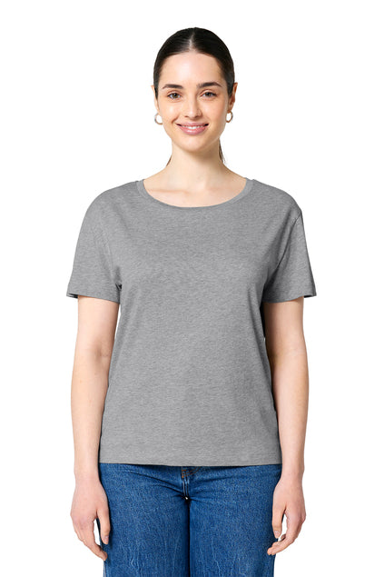 Stanley/Stella Women’s Stella Serena Scoop Neck Tee - Heather Grey