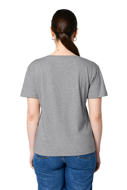 Stanley/Stella Women’s Stella Serena Scoop Neck Tee - Heather Grey