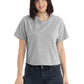 Next Level Apparel® Women’s Heavyweight Boxy Tee - Heather Gray