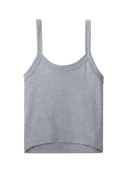 BELLA+CANVAS® Women’s Micro Rib Spaghetti Strap Tank - Athletic Heather
