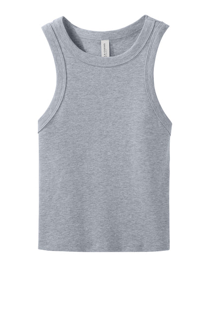 BELLA+CANVAS® Women’s Micro Rib Racer Tank - Athletic Heather