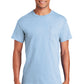 Ultra Cotton® 100% US Cotton T-Shirt with Pocket- Light Blue
