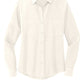 Mercer+Mettle® Women's Stretch Crepe Long Sleeve Camp Blouse - Ivory Chiffon
